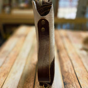 Fur-on Leather Pistol Case