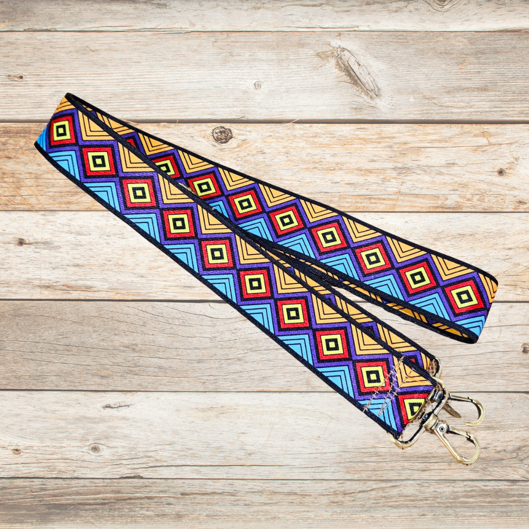 guitar style straps, crossbody bag straps, colorful bags straps, bag straps, adjustable bag straps