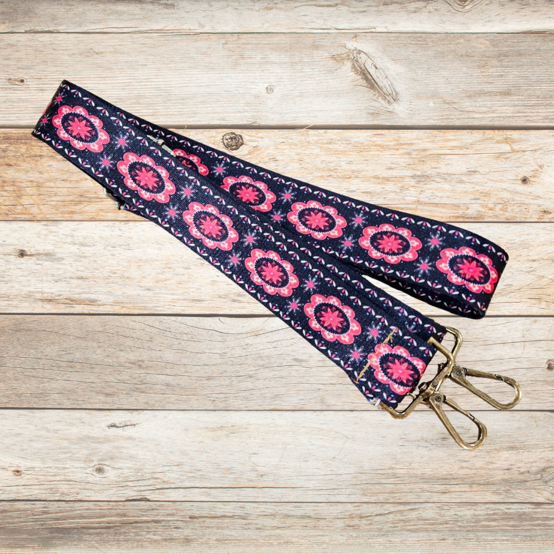 guitar style straps, crossbody bag straps, colorful bags straps, bag straps, adjustable bag straps