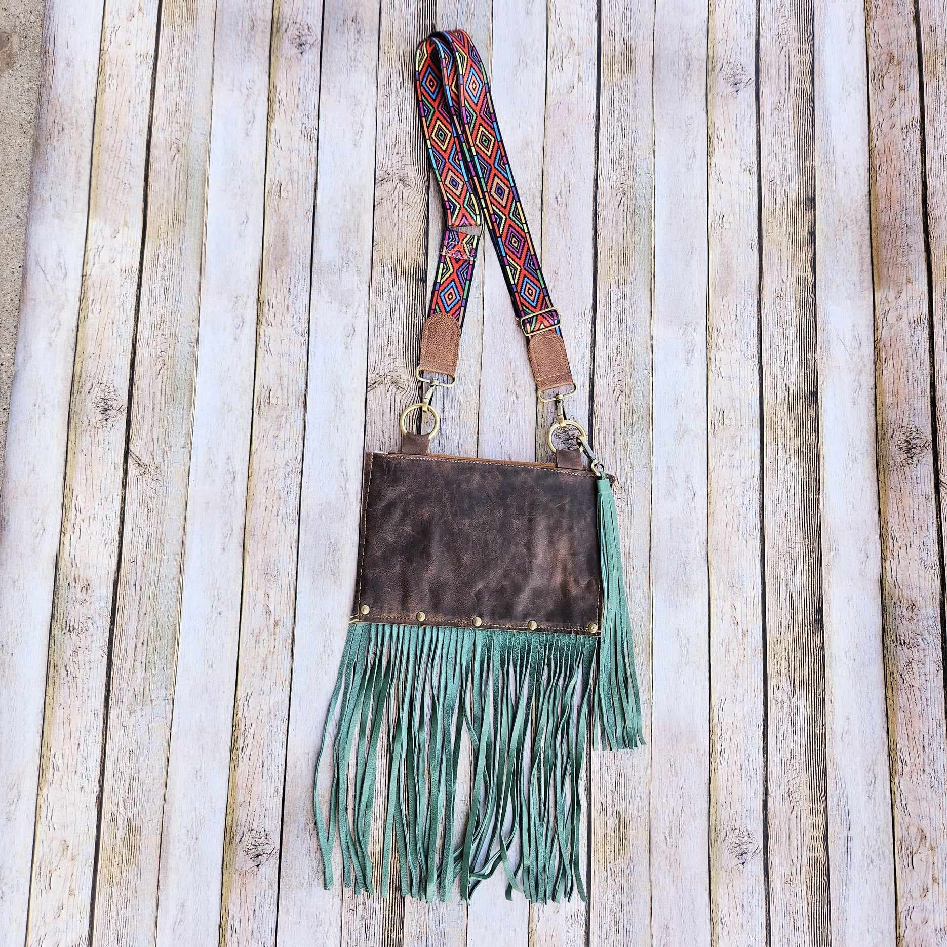 western fringe bag western bag turquoise fringe bag leather purse leather crossbody bag crossbody bag