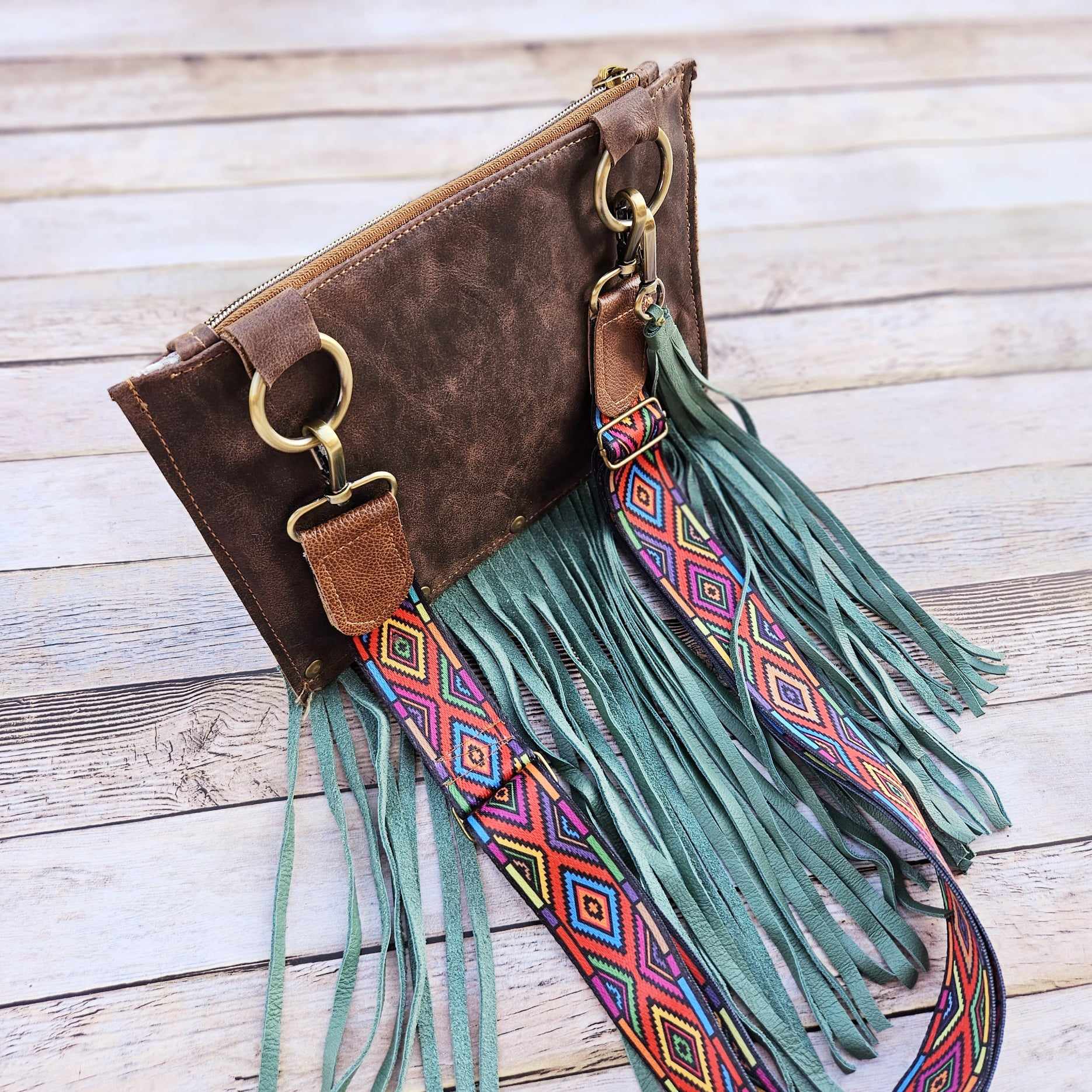 western fringe bag western bag turquoise fringe bag leather purse leather crossbody bag crossbody bag