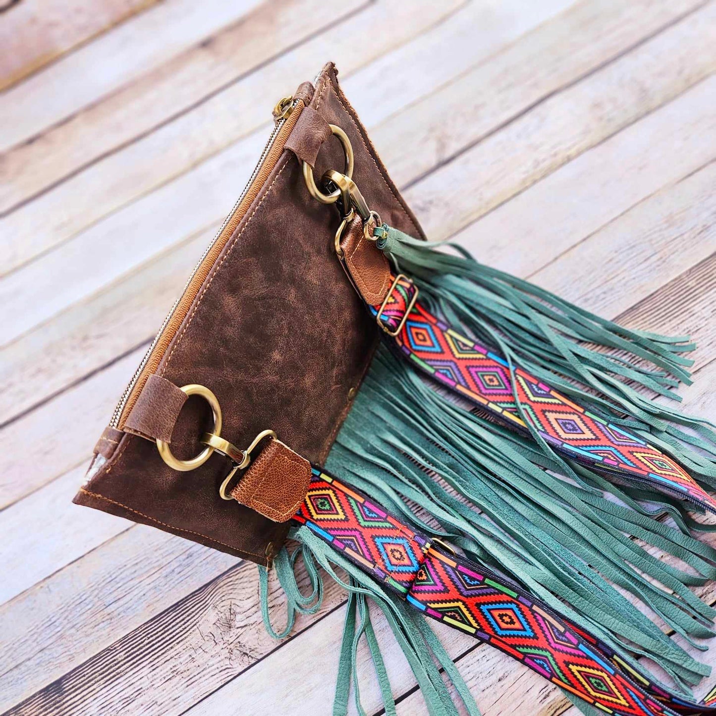 western fringe bag western bag turquoise fringe bag leather purse leather crossbody bag crossbody bag