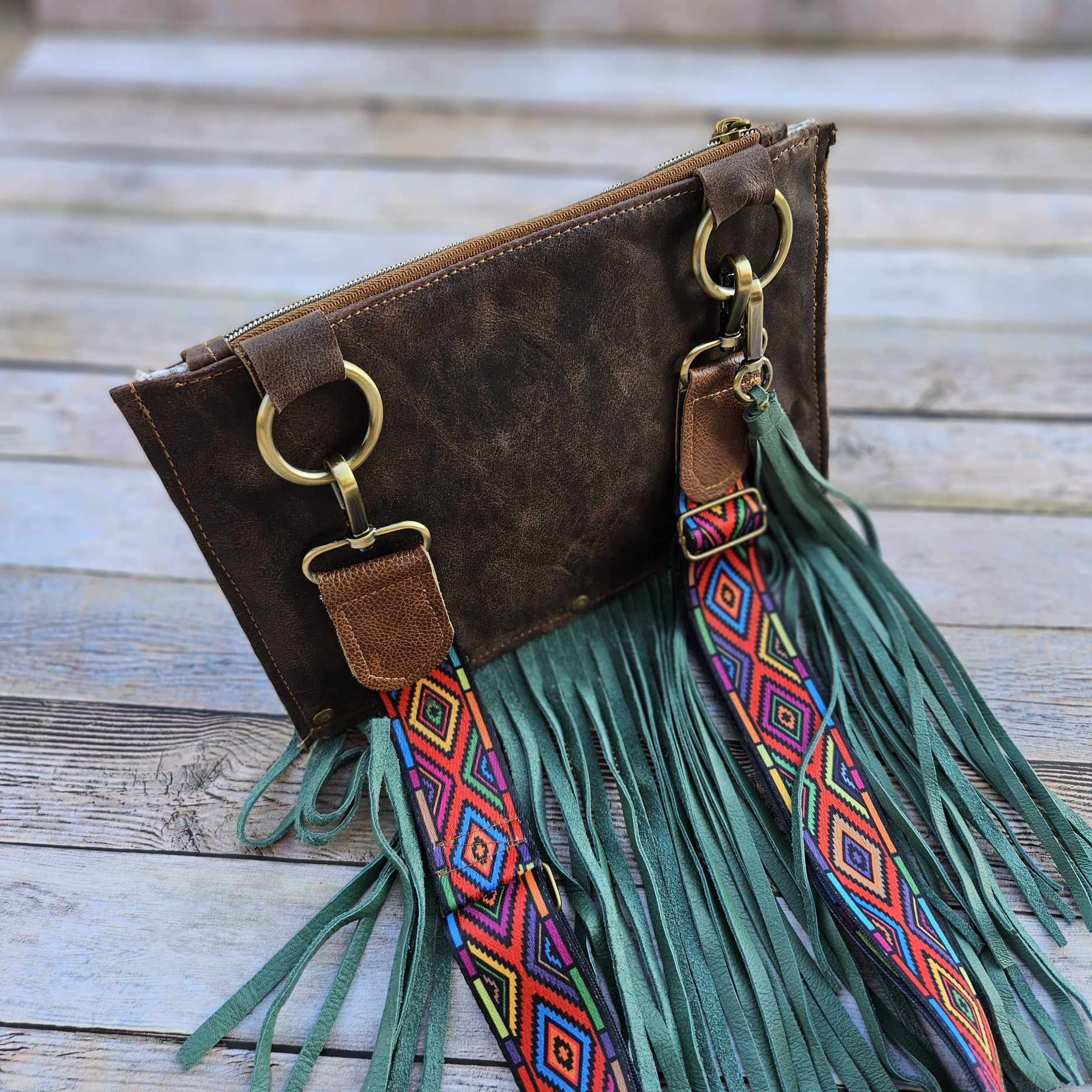 western fringe bag western bag turquoise fringe bag leather purse leather crossbody bag crossbody bag